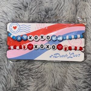 Dutch Bros "Dutch Luv" XOXO friendship bracelets